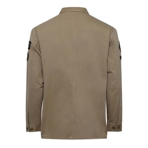 Herr Replay Classic Overshirt i Beige