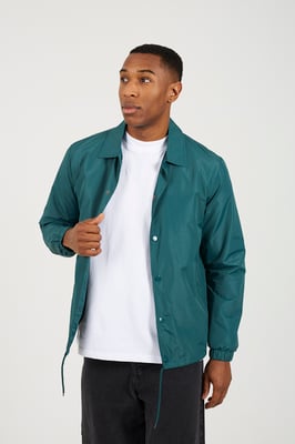 Green Lightweight Coach Style Jacket