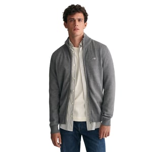 Gant Casual Cotton Zip Cardigan