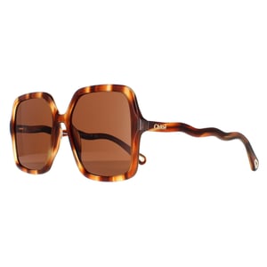 Chloe Square Dames Havana Bruin CH0086S Zelie