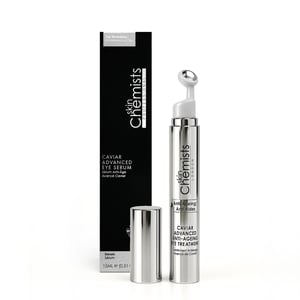 skinChemists Caviar Advanced Anti-Ageing Eye Treatment 15ml for Loss of Firmness, Fine Lines, Wrinkles