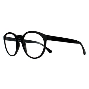 Emporio Armani Round Mens Matte Black Clear with Sun Clip-ons Sunglasses