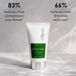 skinChemists Wrinkle Killer Anti-Ageing Advanced Day Moisturiser 50ml for Loss of Firmness, Fine Lines, Wrinkles