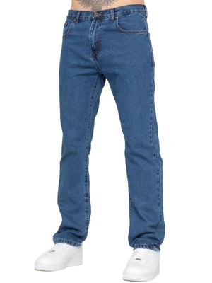Kruze | Mens Straight Leg Denim Jeans