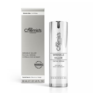 skinChemists Wrinkle Killer Anti-Ageing Facial Serum 30ml for Loss of Firmness, Fine Lines, Wrinkles