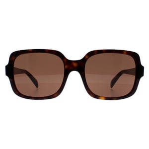 Emporio Armani Square Womens Shiny Havana Dark Brown EA4195