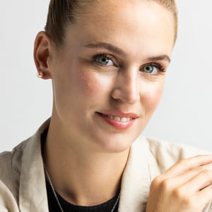 Luxenter Luxenter oorbellen, 925 sterling zilver en gerhodineerde roze parelgel