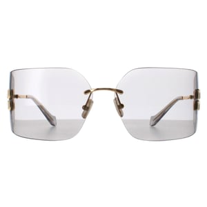 Miu Miu Rimless Womens Gold Light Grey MU54YS