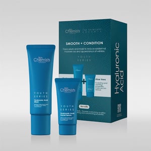skinChemists Jeugdserie Hyaluronzuurmasker + Hyaluronzuur Gezichtsserum 80ml
