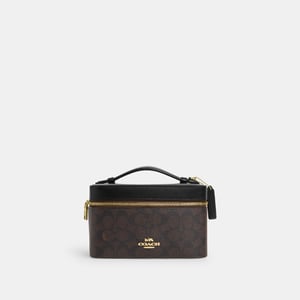 Cosmetic Case In Signature Canvas