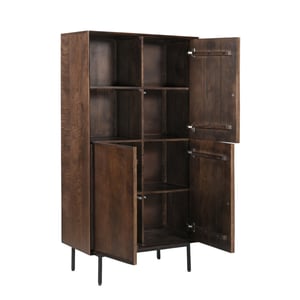 Livingfurn kabinetkast ravenstein brown 40x170x90cm