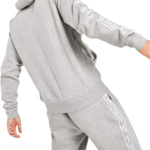 Nike Aries Club Tape Mens Pullover Hoodie In Grey