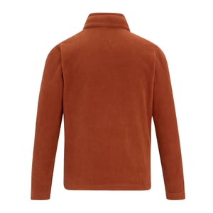 Regatta - Geweldige Outdoors Kinder Hot Shot II Half Zip Fleece Hoodie (Baksteen)