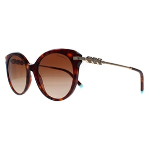Tiffany Cat Eye Dam Havana Brun Gradient TF4189