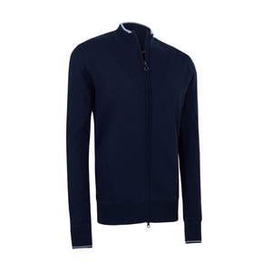 Women's Callaway Mock Neck Long Sleeve Regular Fit Sweater in Navy Blue