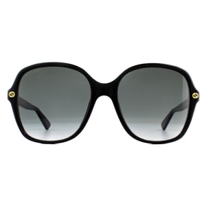 Gucci zonnebril GG0092S 001 Zwart grijze gradiënt