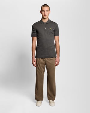 Fijn Katoen Slub Polo Shirt