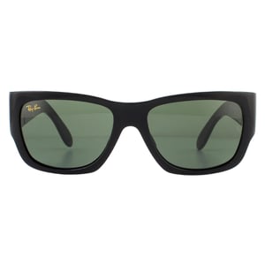 Ray-Ban Solglasögon Nomad RB2187 901/31 Glänsande Svart Grön G-15