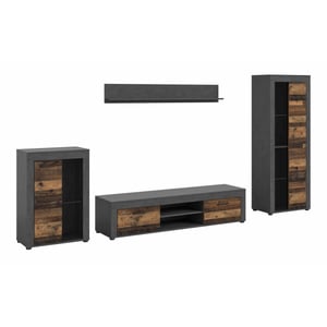 Furnilux Jam living combinatie oud hout nb matera nb
