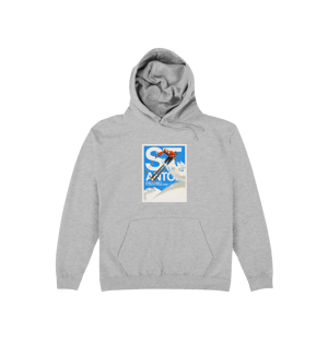 Pierce Archive St.Anton Graphic Hoodie Light Heather