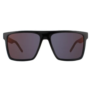 Hugo by Hugo Boss Square Mens Black Red Sunglasses