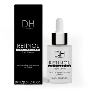 Dr H Anti-Ageing Advanced Retinol Facial Serum 30ml for Fine Lines, Wrinkles, Loss of Firmness