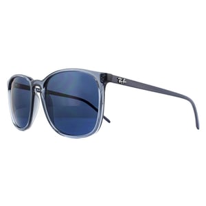Ray-Ban Square Mens Transparent Blue Blue Gradient Sunglasses