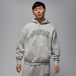 Nike Jordan Brooklyn Fleece Grey Hoodie