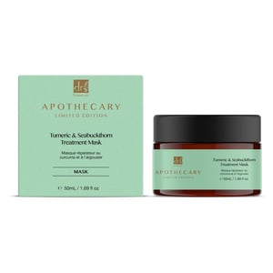 Dr. Botanicals Anti-Ageing Turmeric & Seabuckthorn Treatment Mask 50ml for Fine Lines, Wrinkles, Dullness