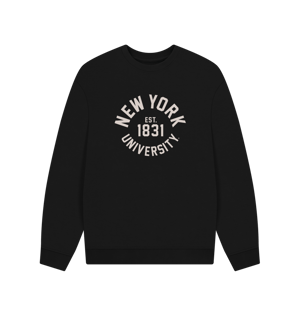Park Fields New York University Violets Black Sweatshirt