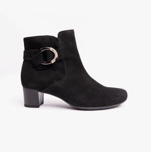 Gabor HEMP Womens Ankle Boots Black