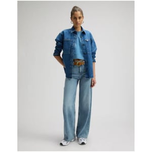 Lee Stella dames wide leg jeans take the hint