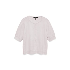 Vero Moda vmdoffy 2/4 o-neck button cardigan 10345011 pink-a-boo