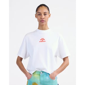Stieglitz branca regular t-shirt s2602057-005 white
