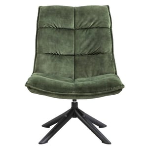 Multifurn Fauteuil lucas velvet mosgroen