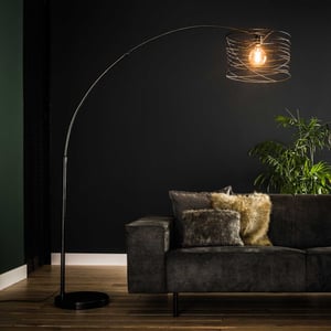 Hoyz Hoyz booglamp industrieel Ø45 spiraal boogvorm