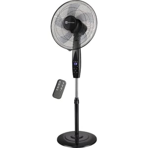 Nuvoo Statiefventilator – diameter 40cm – oscillatiefunctie – 3 standen – energiebesparende timerfunctie (tot 8uur) – afstandbediening – ventilator