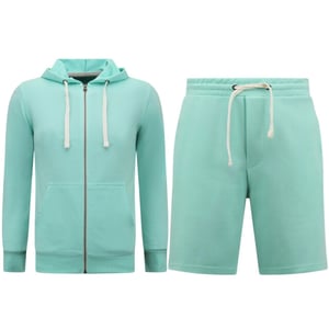 Enos Hoodie met rits joggingshort
