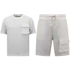 Top-Star Ribbed oversized zomerset set