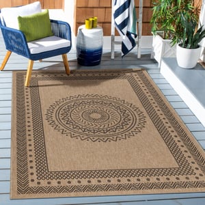 Muratap Natur vloerkleed kumar buitenkleed sisal laagpolig indoor en outdoor beige 160x230 cm