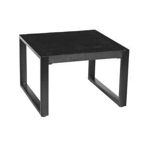 Livingfurn salontafel norris 60 cm mangohout / gecoat staal