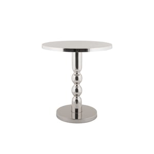 Leitmotiv bijzettafel sheen chrome plated