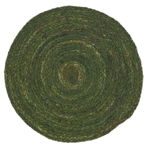 Unique Living placemat rana 40cm Ø winter green