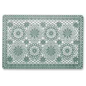 Unique Living | placemat floral | rechthoekig | polyester | | 30x45cm