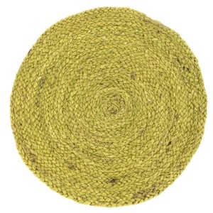 Unique Living placemat rana 40cm Ø moss green