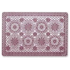 Unique Living | placemat floral | rechthoekig | polyester | | 30x45cm