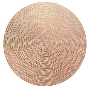 Unique Living placemat thora 38cm Ø koper