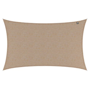 Kopu ® schaduwdoek rechthoek 280 gram waterdoorlatend 4x5 m beach