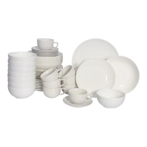 Luzzo ® cardiff serviesset 8 persoons 48 delig servies porselein