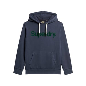 Superdry Core logo hoodie navy